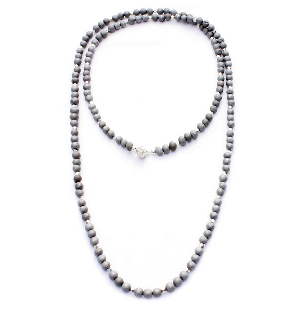 4 in 1 druzy Necklace - Druzy Jewelry by Monica Mauro