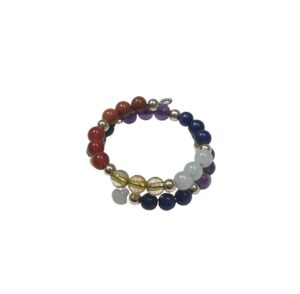 Beautiful colorful beads rings
